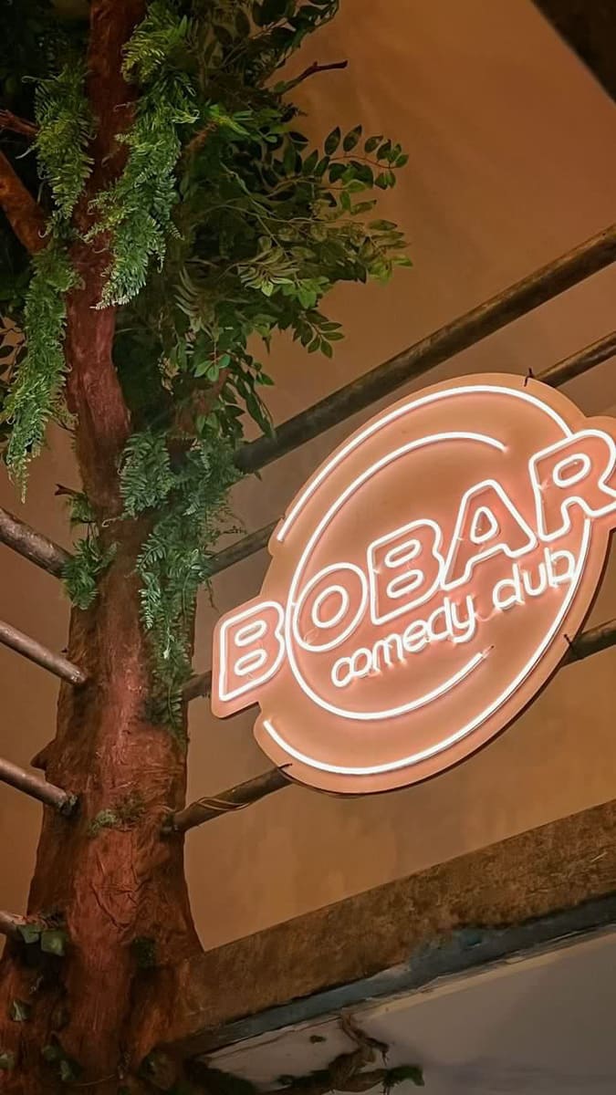 Enseigne logo Bobar Comedy Club