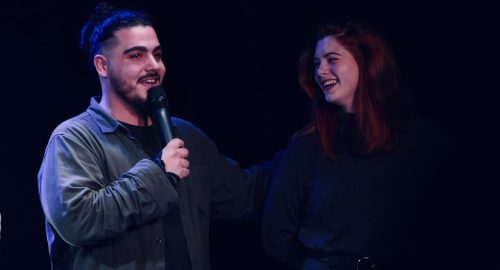 Pascal et Caro au Bobar Comedy Club